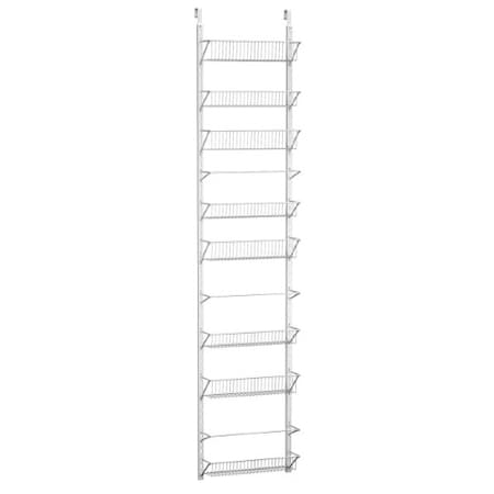 Hastings Home Hanging Storage Rack, Metal Over the Door or Wall Mount Shelves for Pantry, Kitchen 524046GJF